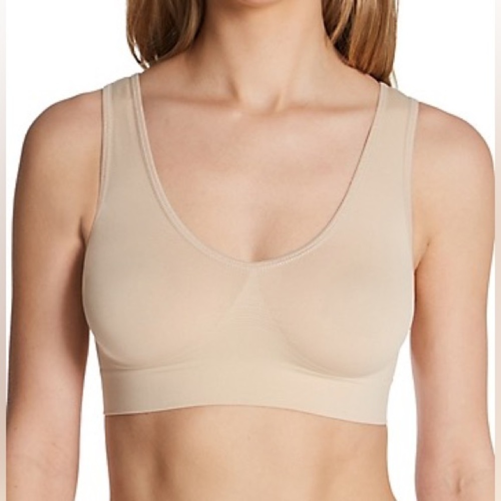 Rhonda Shear Ahh Seamless Leisure Bra Size 2X